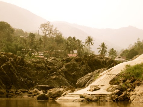 Banks of Mekong River